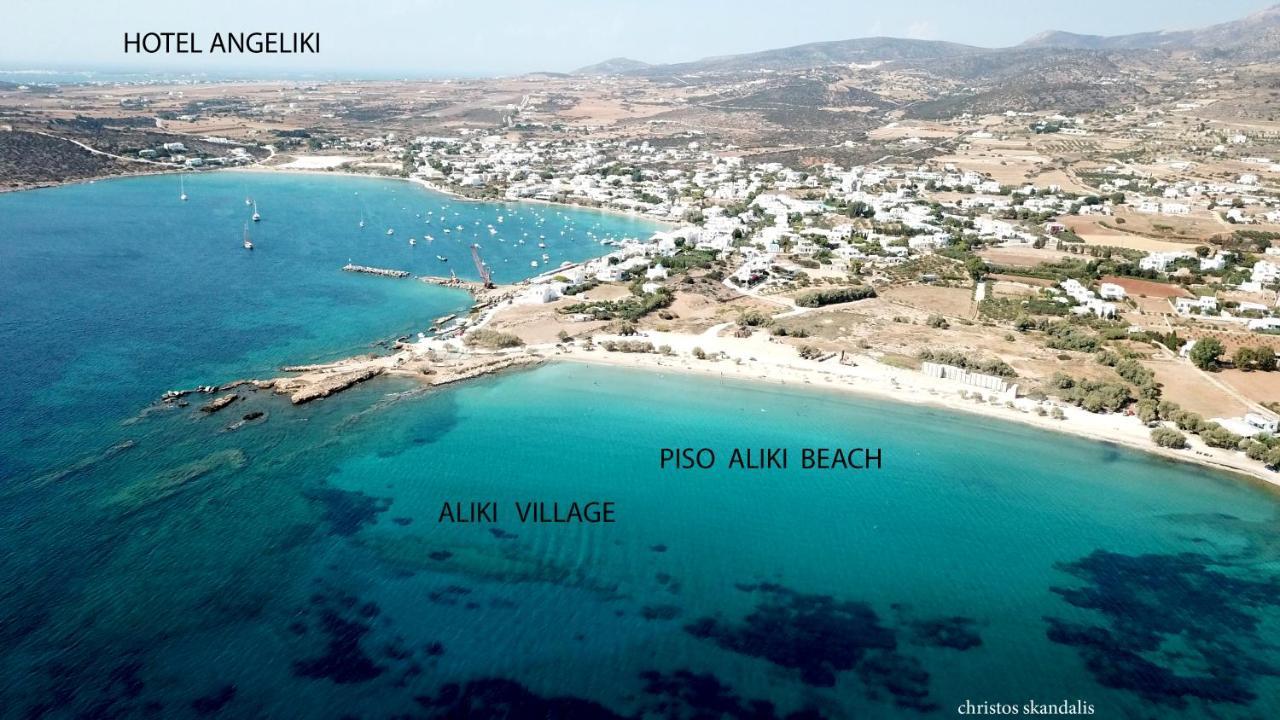 Angeliki Seaside Hotel Alikí Eksteriør billede