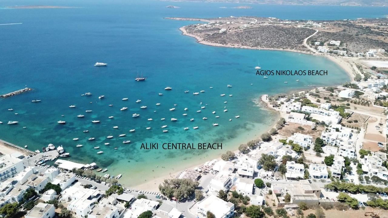 Angeliki Seaside Hotel Alikí Eksteriør billede